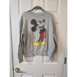 Disney Gray Mickey Mouse Sweater